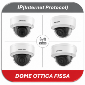 IP DOME OTTICA FISSA HIKVISION