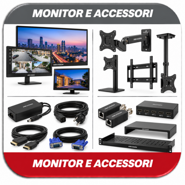 HIKVISION Monitor e Accessori