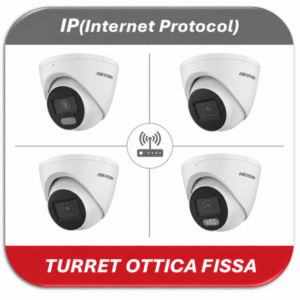 IP TURRET OTTICA FISSA HIKVISION