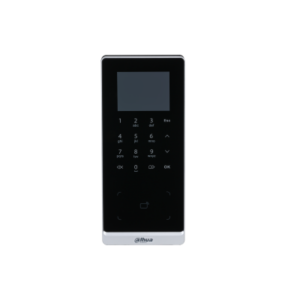 Dahua ASI2201H-DW Lettore standalone Wi-Fi IP65 con display e touch, card 125 kHz, pswd